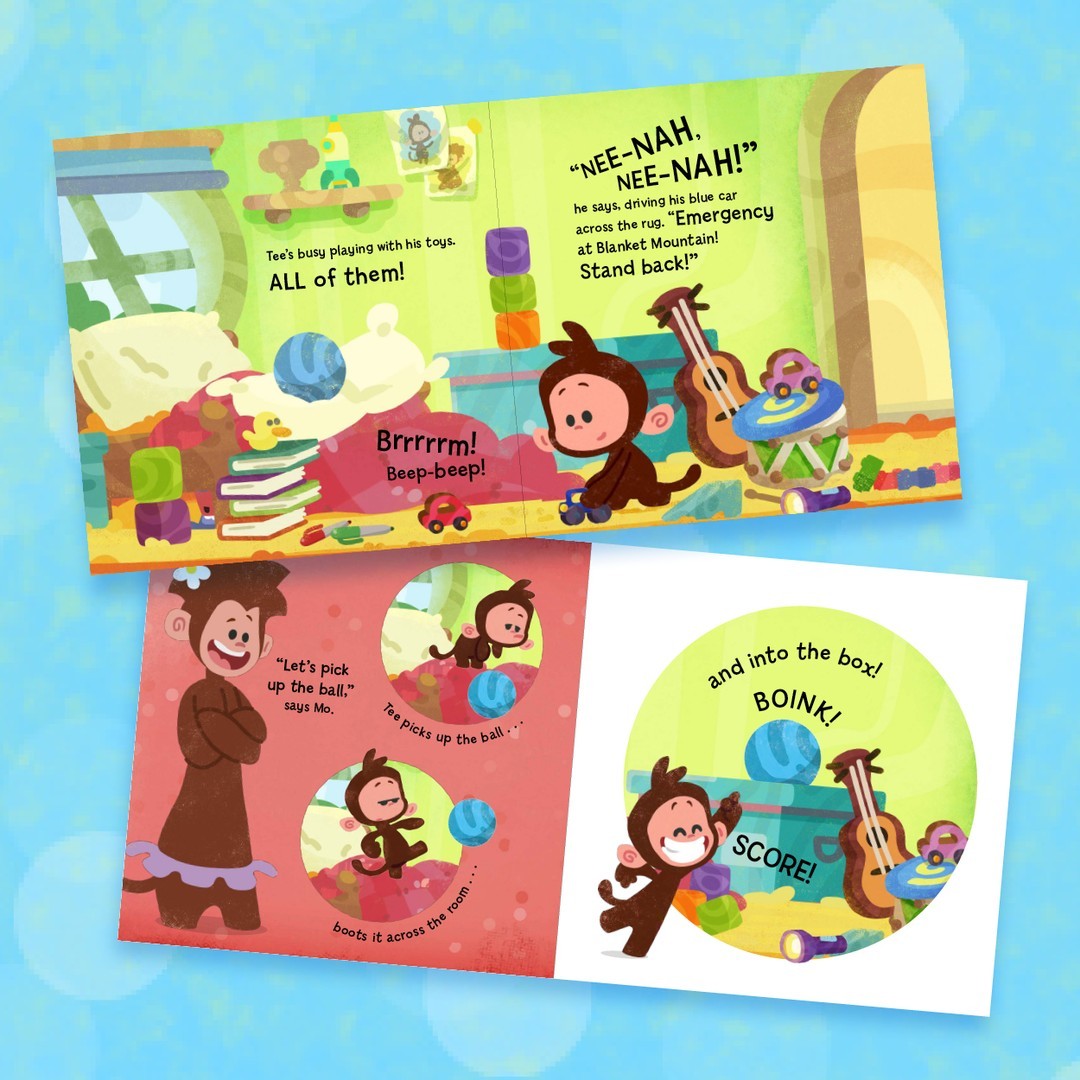 We're Not Tidying Up! Picture Book
