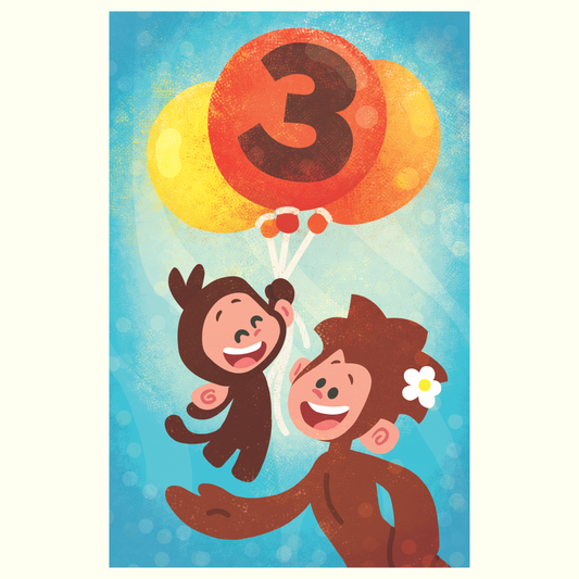 Birthday Card - 3rd Birthday