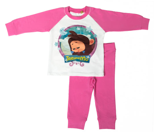 Sleepy Tee Pyjamas in Pink